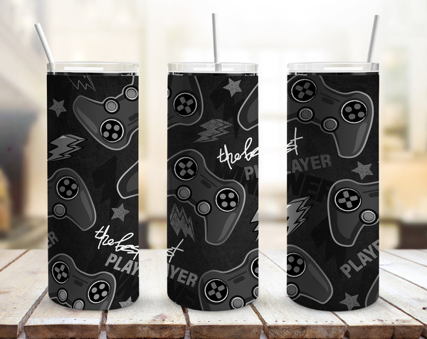 Gamer Boys Tumbler, Gamer Boys Skinny Tumbler