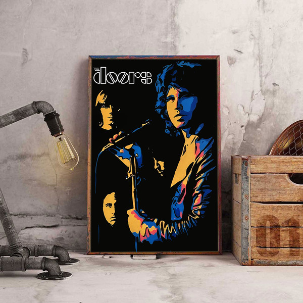 The Doors Print Poster Ray Manzarek