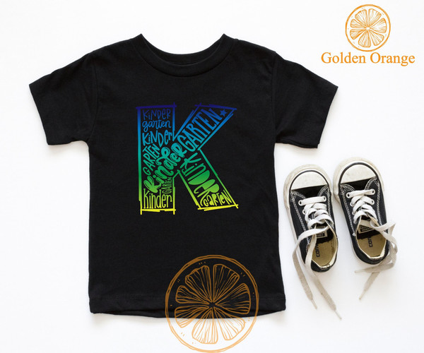K is For Kindergarten Shirt, Unisex T-Shirt, Kindergarten Teacher Shirt, Back To School Shirt, Kindergarten Shirt, Gift for Teacher - 1.jpg