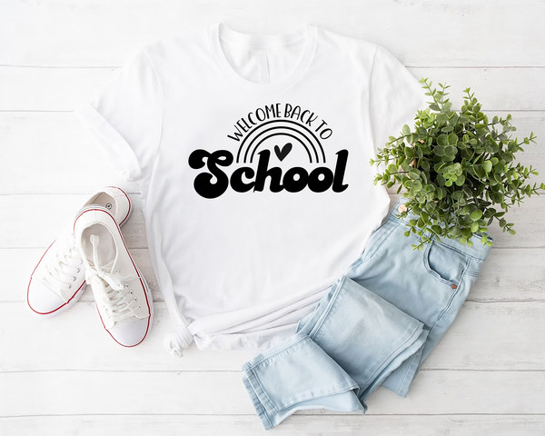 Welcome Back To School T-Shirt, Teacher Shirt, First Day Of School Shirt, Teacher Life Shirt, Back To School Gift, Inspirational Shirt - 3.jpg