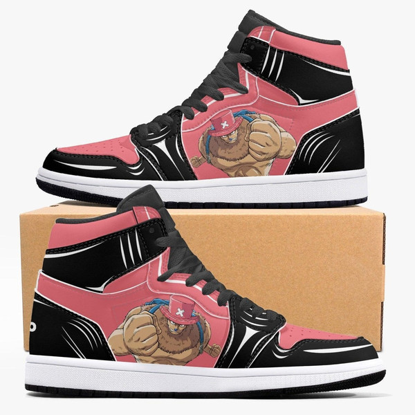 One Piece Tony Chopper JD1 Shoes, One Piece Tony Chopper Jordan 1 Shoes