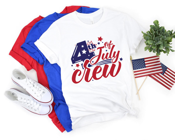 Family 4th Of July, Fourth Of July Crew, Independence Day, 4th Of July Crew, Family Matching Shirt, Patriotic T-Shirt - 1.jpg