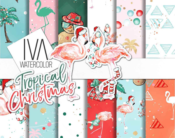 Christmas 1 Digital Paper Pack