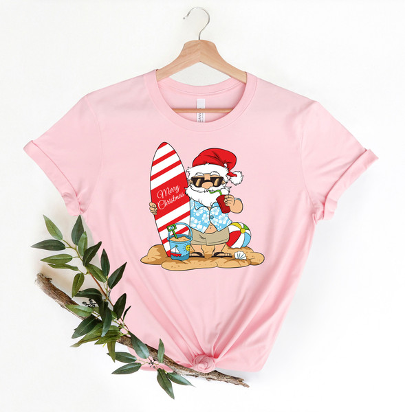 Christmas in July Shirt, Santa Shirt, Vacation Shirt, Mid of Year Shirt, Summer Vacation Shirt, Summer Santa Shirt, Holiday Vacation Shirt - 3.jpg