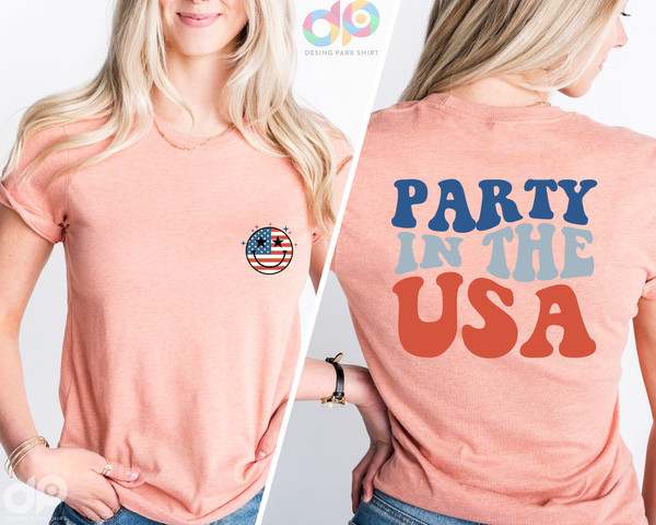 Party In The Usa Shirt, Vintage America Flag Shirt, 4th of July Shirt, Patriotic Shirt, Memorial Day Tee, Fourth of July, Independence Day - 7.jpg