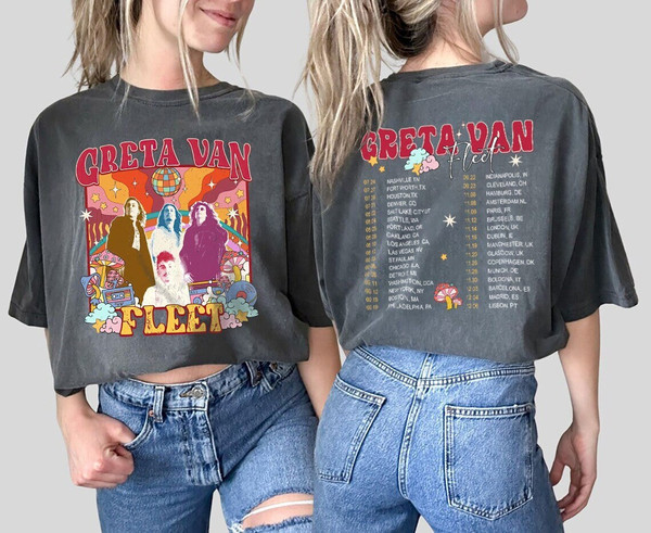 Comfort Colors® Greta Van Fleet Shirt, Greta Van Fleet Starcatcher World Tour Shirt - 1.jpg