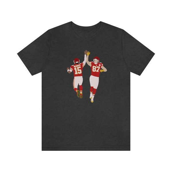 Mahomes and Kelci High Five Tshirt  Chiefs Kingdom TShirt  KC Chiefs Tshirt - 5.jpg