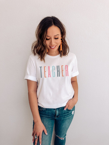 Cute Teacher T-shirt Design SVG Cut File, SVG file for Cricut Future Teacher SVG - Digital Download - 1.jpg