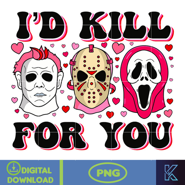 Horror Valentine PNG, Horror Character Png, Horror Movie Png - Inspire ...