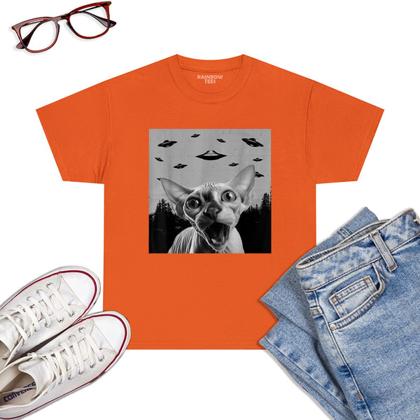 Alien-UFO-Funny-Sphynx-Cat-Lover-Men-Women-Kids-T-Shirt-Orange.jpg