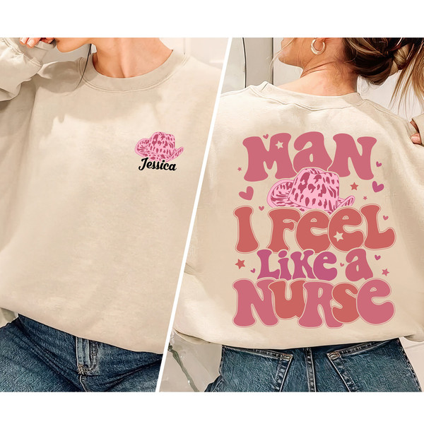Monogrammed Nurse Shirt
