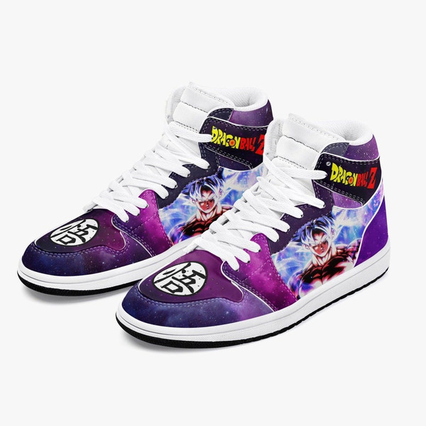 Dragon Ball Super Goku Galaxy JD1 Shoes, Sakata Gintoki Gintama Jordan 1 Shoes, Sakata Gintoki Gintama Sneaker Shoes
