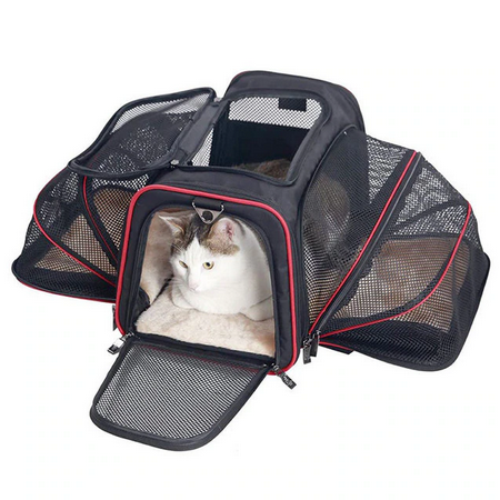 Cat Bag Out Portable Shoulder Bag Mesh Breathable Pet Bag Tote Lightweight  Canvas Bag Cat Bag Crossbody Backpack Pet Supplies - AliExpress