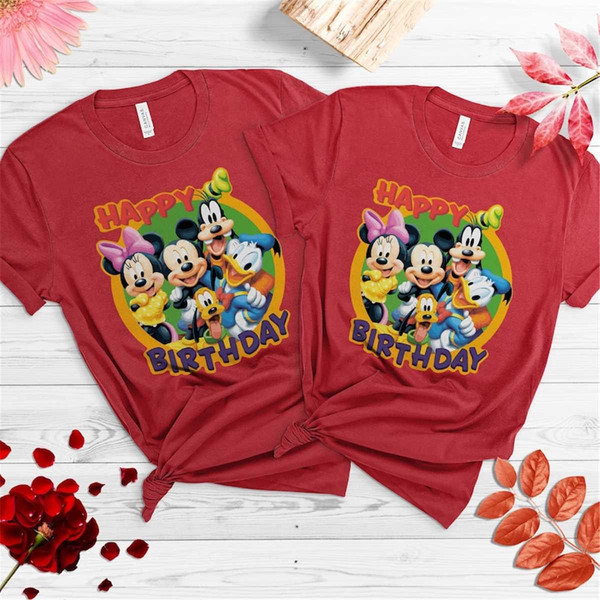 Disney Birthday Shirt, Disney Squad Shirt, Disney Family Shi