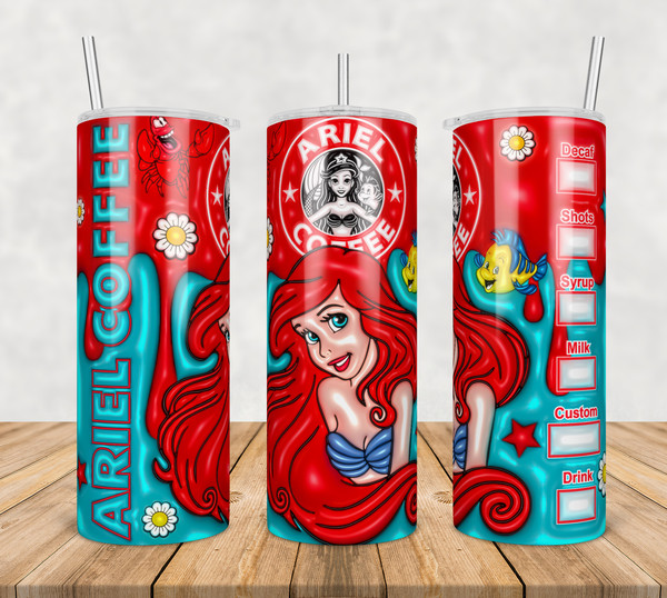 Free Sublimation download - Skinny Tumbler Mermaid Tumbler wrap sublimation, Tumbler PNG