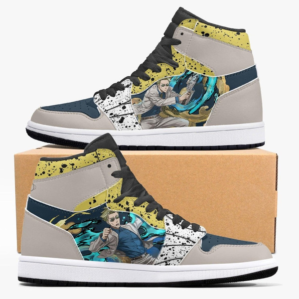 Jujutsu Kaisen Kento JD1 Shoes, Sakata Gintoki Gintama Jordan 1 Shoes, Sakata Gintoki Gintama Sneaker Shoes