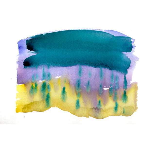 2021_Abstract minimalism 12 watercolor painting turquoise yellow violet rain_800.jpg