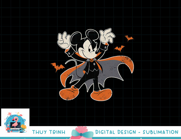 Disney Mickey Mouse Spooky Dracula Costume Halloween png, sublimation copy.jpg