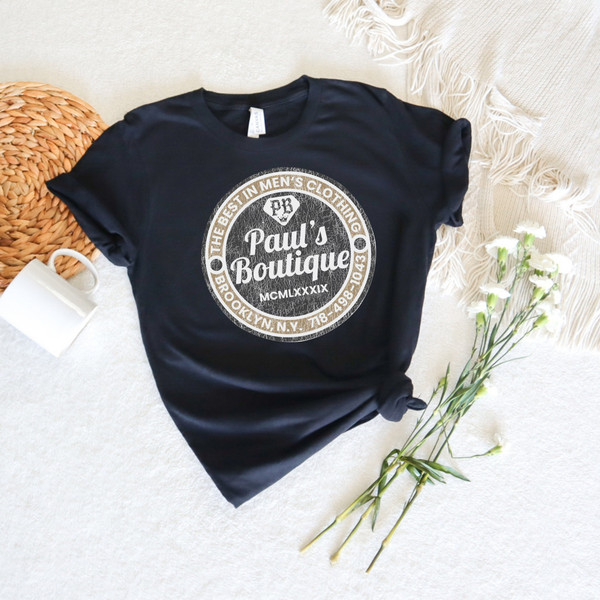 Beastie Boys Shirt, Paul's Boutique T-shirt, 80's New York Hip Hop band Lover Gift, Boys Group Tee, Music Lover Gift - 1.jpg