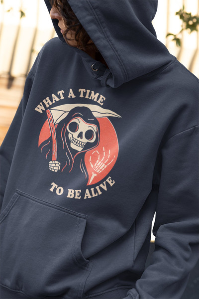 What A Time To Be Alive Shirt-funny shirt,funny tshirt,graphic sweatshirt,graphic tees,sarcastic shirt,skeleton shirt,goth tshirt,joke shirt - 2.jpg