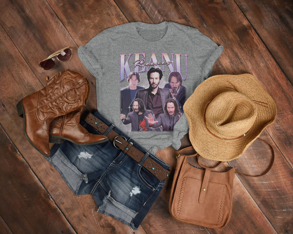 Vintage KEANU REEVES Shirt, Keanu Reeves Homage Tshirt, Keanu Reeves John Wck Tee, Keanu Cyberpunk Retro 90s Movie, Keanu The One - 5.jpg