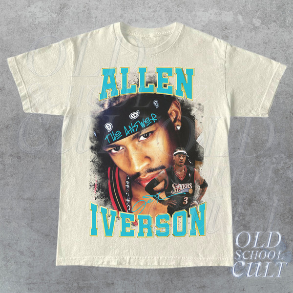 Vintage Allen Iverson Graphic T-Shirt, The Answer 90s Graphic Basketball Tee, Retro Sports Shirt, Basketball Gift - 3.jpg