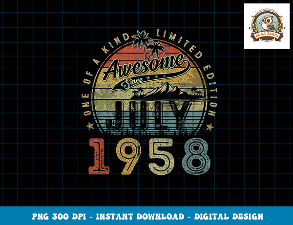65 Year Old Awesome Since July 1958 65th Birthday png, sublimation copy.jpg