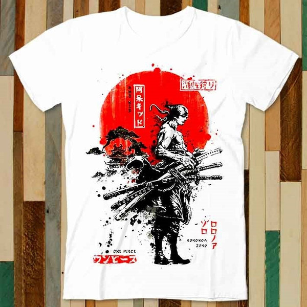 Japanese Samurai Limited Edition Anime Manga Legend T Shirt Adult Unisex Men Women Retro Design Tee Vintage Top A4736 - 1.jpg