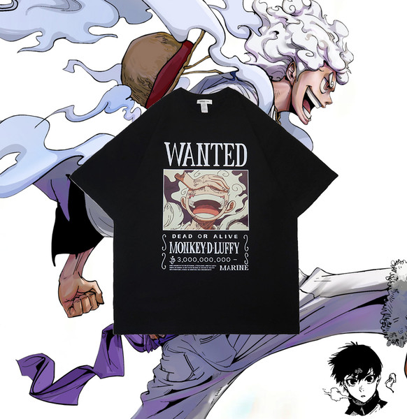 one piece luffy wanted posters