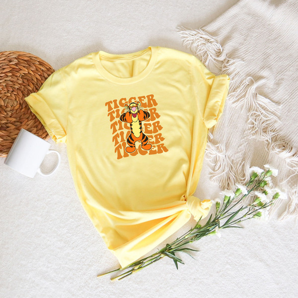 Tigger Shirt, Winnie the Pooh Shirts, Tigger Shirt, Disney Group Shirts, Winnie The Pooh Gift, Disney Family Shirt, Tigger, Aesthetic Disney - 3.jpg