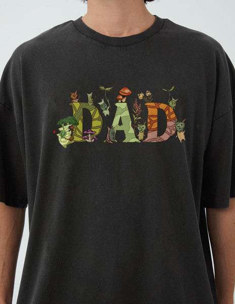 Zelda Dad Shirt, Gift for Dad, Father Day Shirt, Breath of the Wild Hylia, Zelda Korok Shirt, Tears of the kingdom, Zelda gift, Zelda plants - 3.jpg