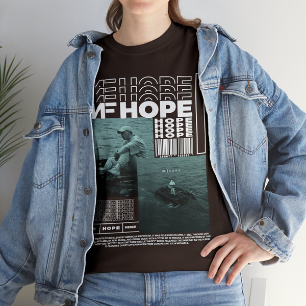 Vintage NF Rapper Shirt  NF Rapper Merch   NF - Hope Album Tour Poster Graphic tee - 5.jpg