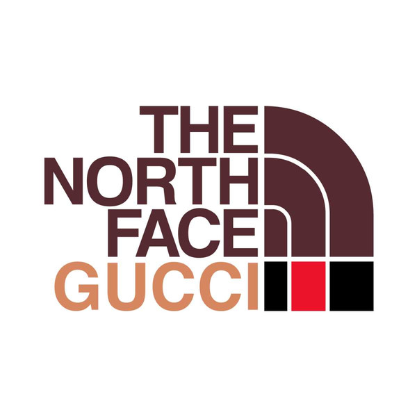 The North Face Gucci SVG, Gucci The North Face Svg, The North Face svg, The  North Face Logo svg