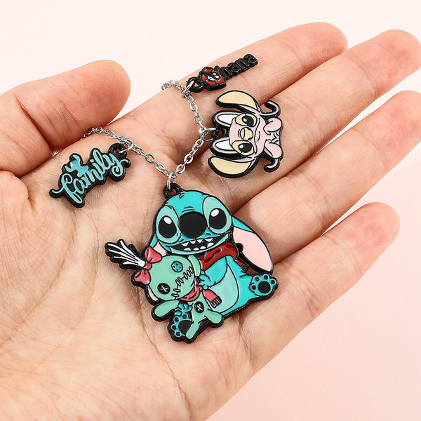 Charm Pendant Disney Famille Lilo & Stitch