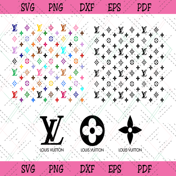 Louis Vuitton Logo Svg Bundle, LV Svg, LV Logo Svg - Inspire Uplift