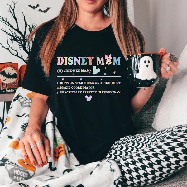 Disney Mom Minnie Comfort Colors® Shirt, Funny Mom Shirt, Mothers Day Mom Gift, Disney Family Shirt, Disneyworld Shirt, Disneyland Shirt - 4.jpg