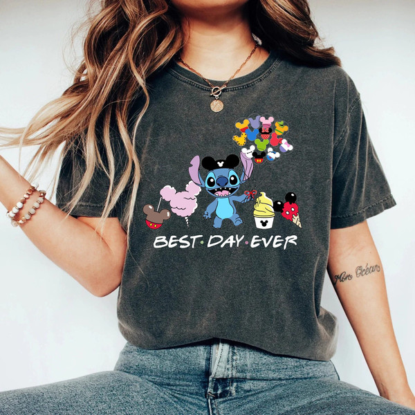 PLUS SIZE Best Day Ever Vneck/disney Shirt/disney Vacation Shirt Plus Size/plus  Size Best Disney Day Ever Tee 