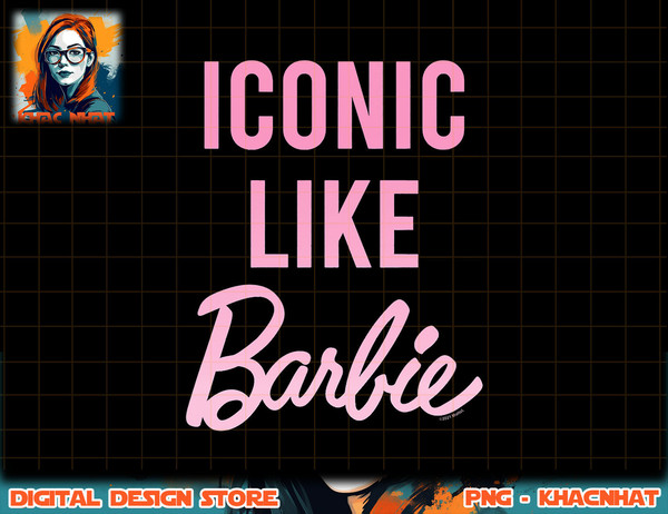 Barbie - Iconic Like Barbie png, sublimation copy.jpg