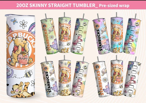 Spring Cartoon Tumbler Wrap, cartoon bundle tumbler, Tumbler wrap, 20oz Skinny Tumbler, Skinny Straight Tumbler, Bundle Tumnler, Png file.jpg