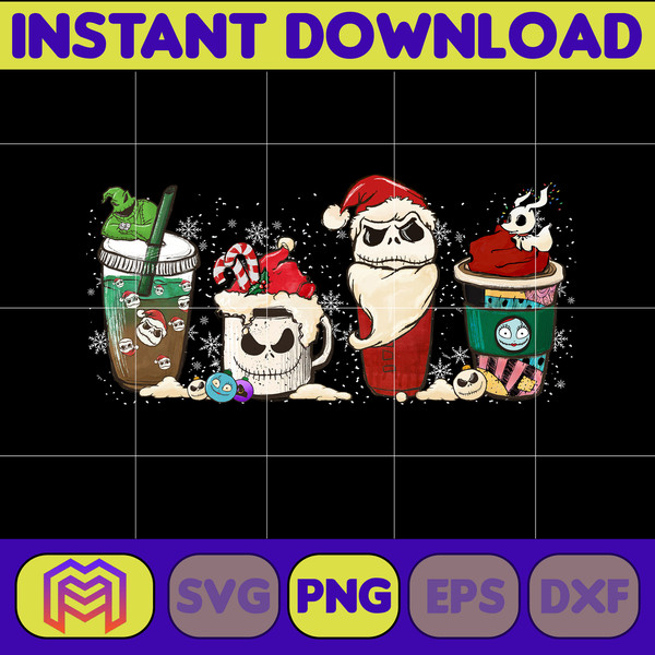 Christmas Coffee PNG, Christmas Movie Inspired Coffee, Merry Christmas Png, Christmas Coffee Latte Png, Digital Download (18).jpg