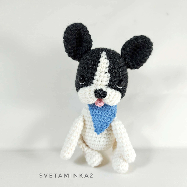 French Bulldog Puppy Crochet Dog Pattern Amigurumi Animal To - Inspire ...