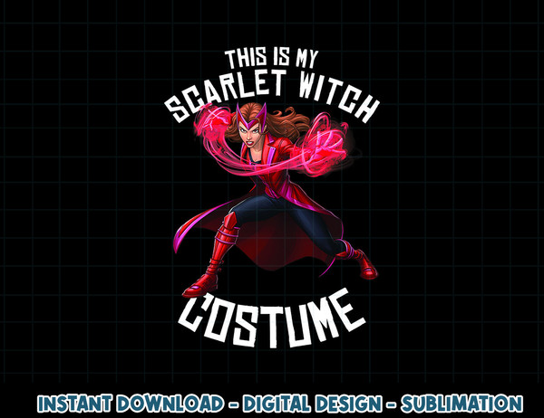 Marvel Scarlet Witch Wanda Maximoff Halloween Costume png, s - Inspire  Uplift