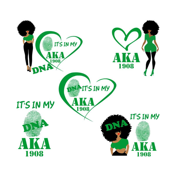 AKA 1908 alpha kappa alpha sorority, Sorority Svg, Aka Girl - Inspire Uplift