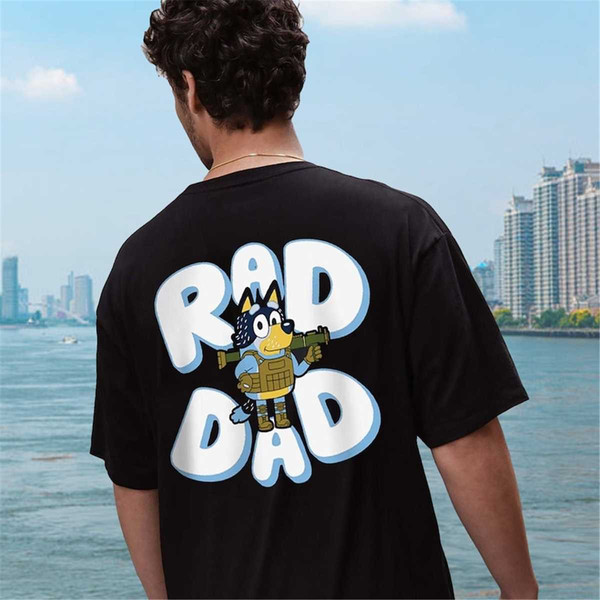 Rad Dad Bluey Shirt