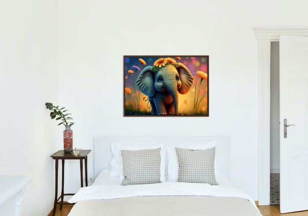 elephant wall art,wall art,printable wall art,colorful wall art,digital art prints,digital download,3d wall art,nursery wall art,3.png