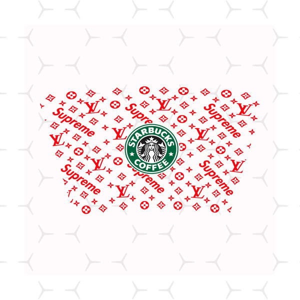 Louis Vuitton Tumbler Wrap Svg, Louis Vuitton Svg, Starbucks - Inspire  Uplift