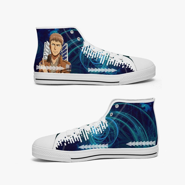 Attack On Titan Jean Kirstein High Canvas Shoes for Fan, Attack On Titan Jean Kirstein High Canvas Shoes Sneaker