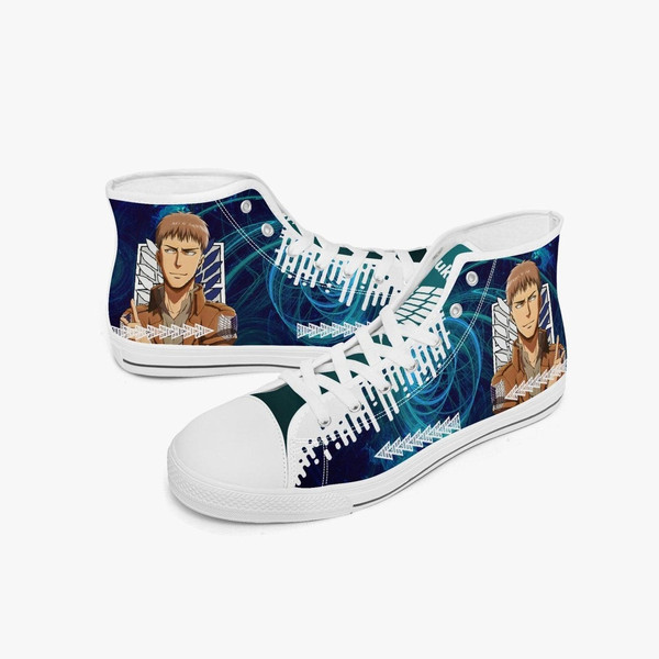 Attack On Titan Jean Kirstein High Canvas Shoes for Fan, Attack On Titan Jean Kirstein High Canvas Shoes Sneaker