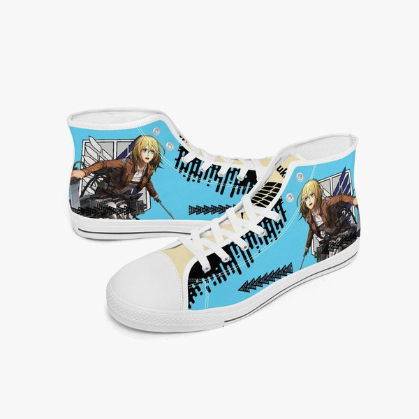 Attack On Titan Historia Reiss High Canvas Shoes for Fan, Attack On Titan Historia Reiss High Canvas Shoes Sneaker