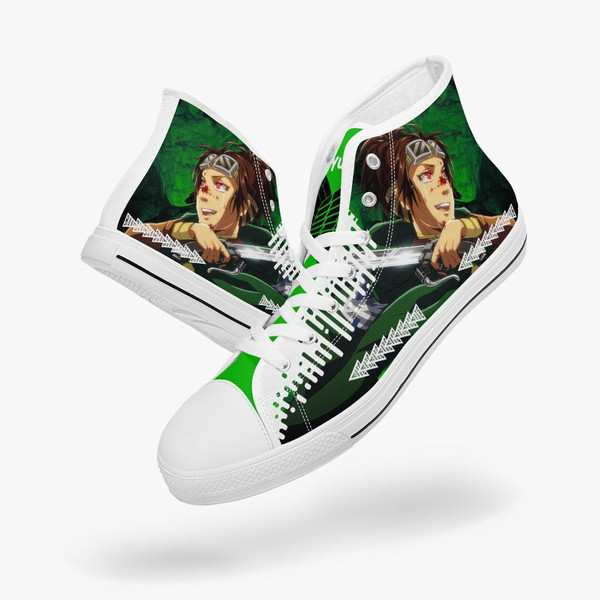 Attack On Titan Hange Zoe High Canvas Shoes for Fan, Attack On Titan Hange Zoe High Canvas Shoes Sneaker